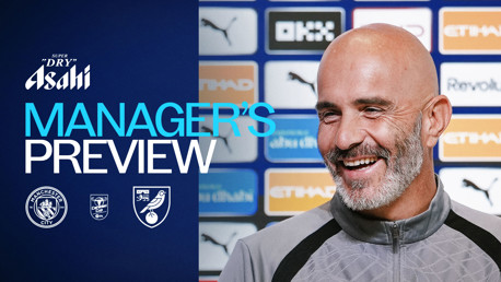 Enzo Maresca's City v Norwich press conference