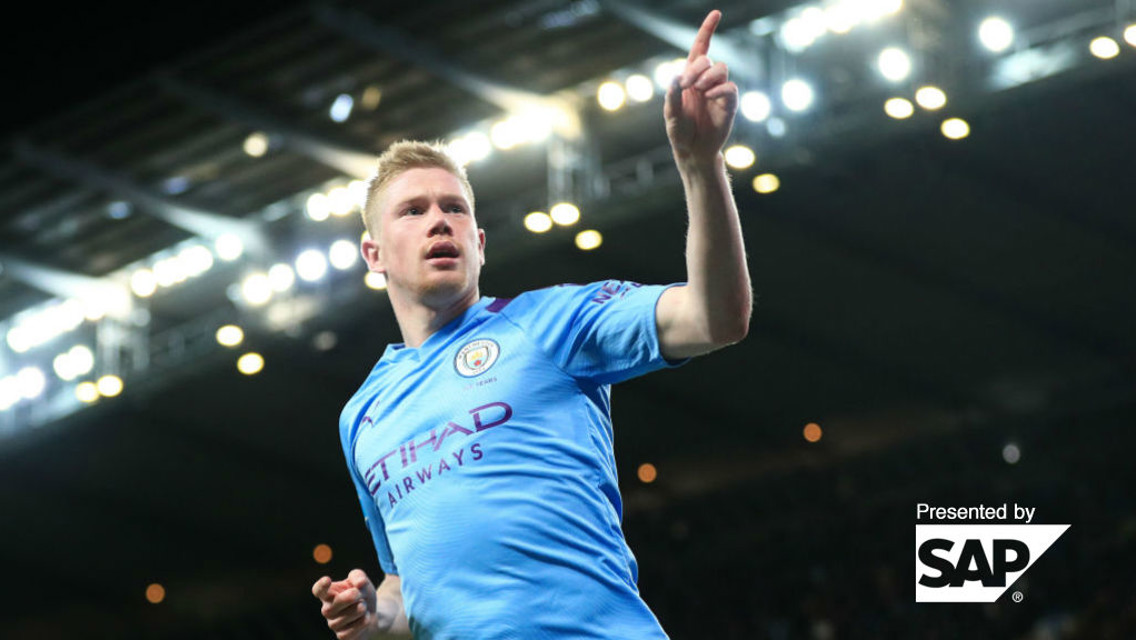 Kevin De Bruyne: Statistik Karir Bersama City
