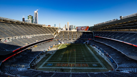 SOLDIER FIELD: The venue for City's game in Chicago