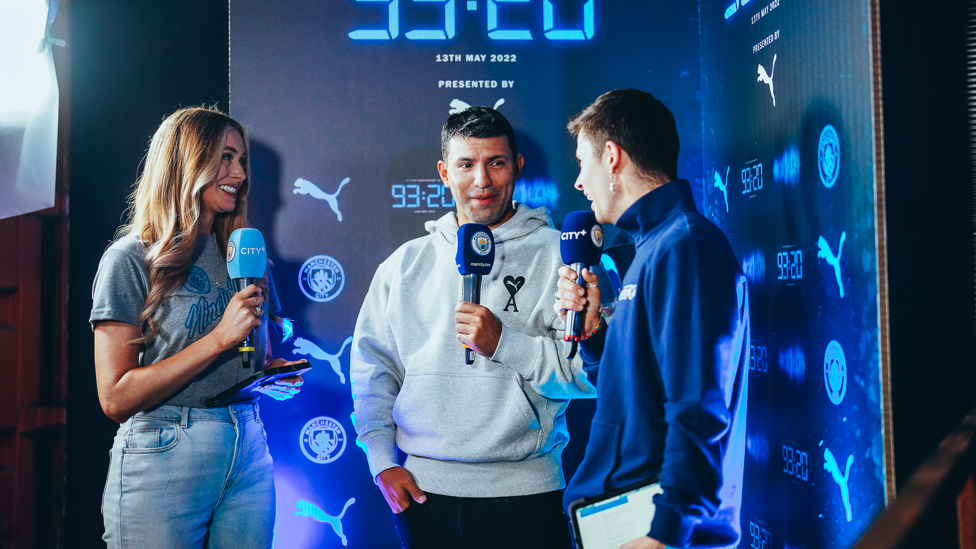 MAN OF THE MOMENT : Sergio Aguero speaks to CityTV backstage