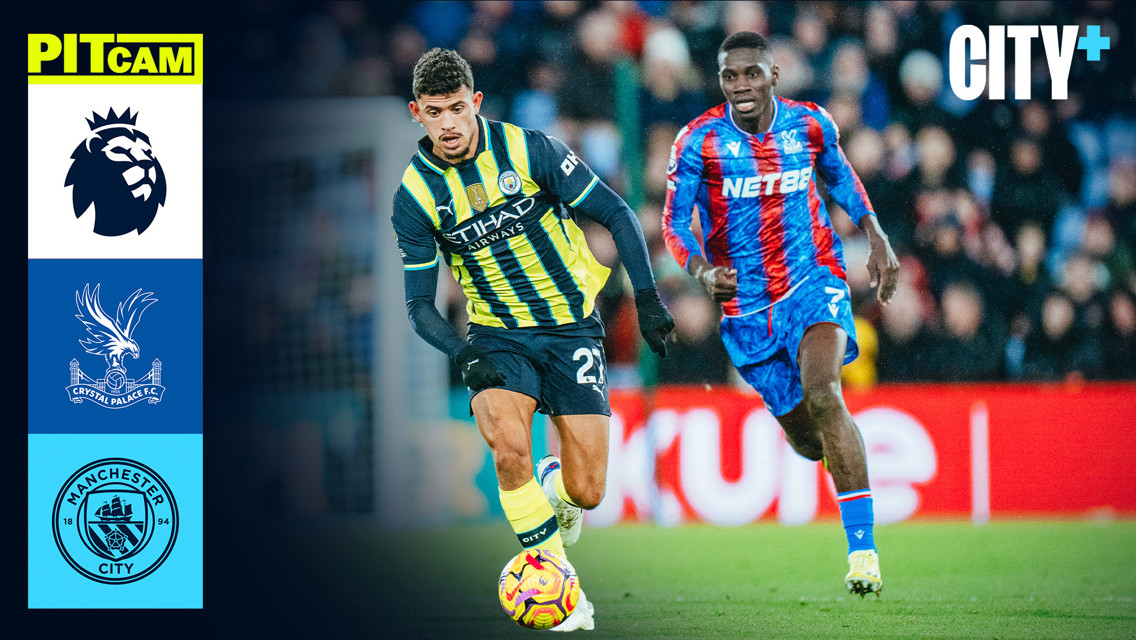 Crystal Palace 2-2 City: Pitcam highlights