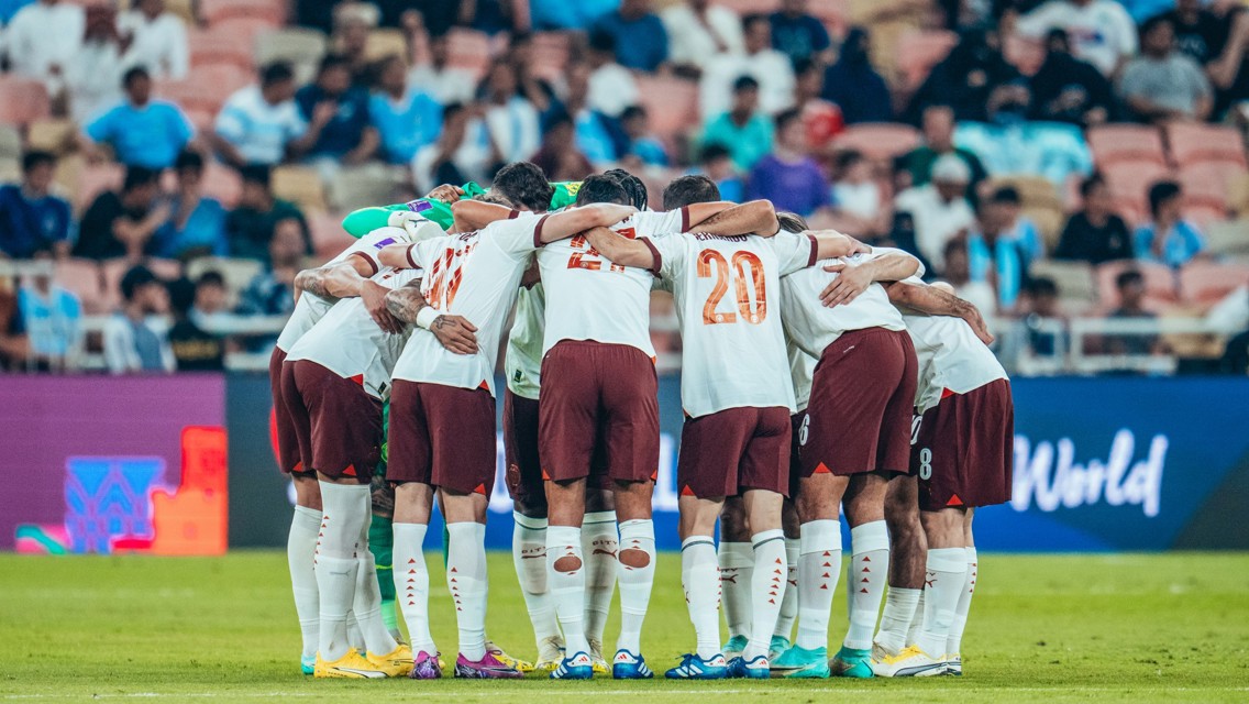 Notícias da equipe: City faz três mudanças para a final do Mundial de Clubes da FIFA