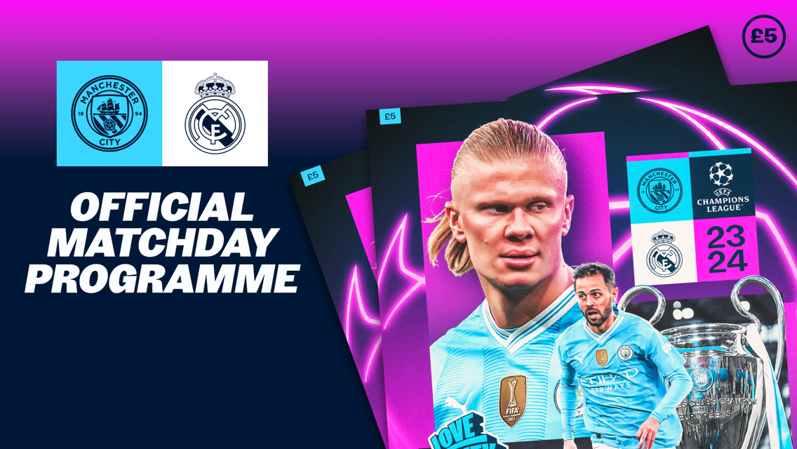 City v Real Madrid programme: Rodrigo the main interview for Los Blancos edition