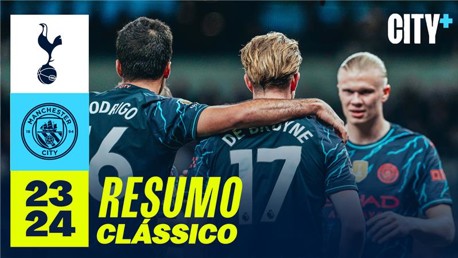 Spurs 0 x 2 City: vitória histórica 