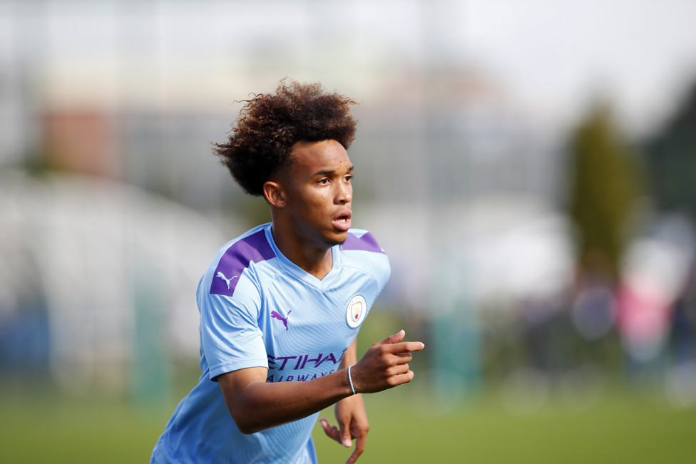D'Margio Wright-Phillips playing for the EDS team