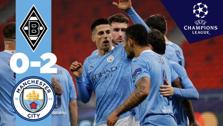 Gladbach 0-2 City: Brief highlights