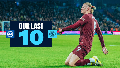 Watch: Our last 10 goals away to Brighton