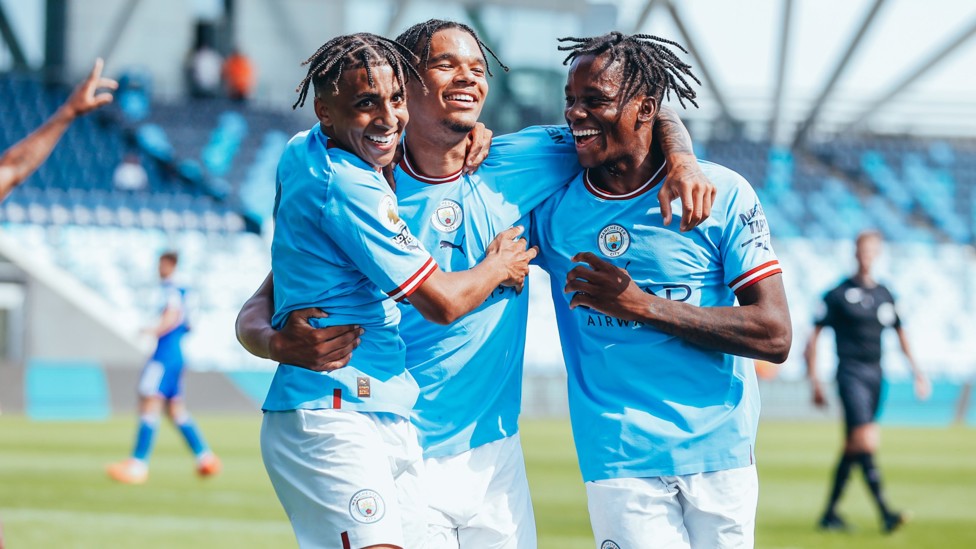 ACADEMY GRADUATE : Rico Lewis learnt his trade at the City Football Academy.