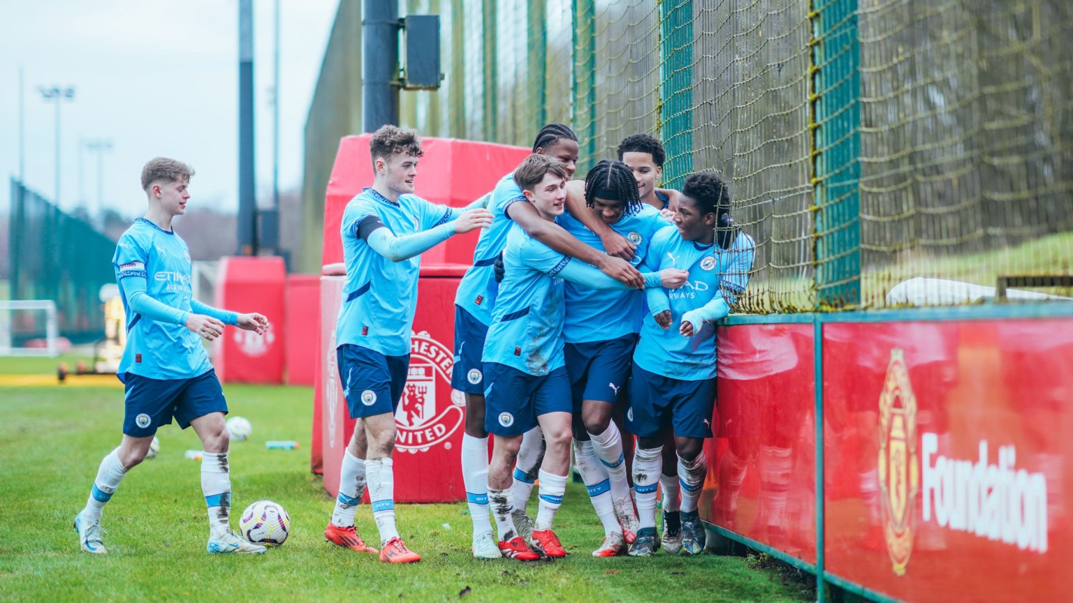 Derby day delight for City's Under-18s