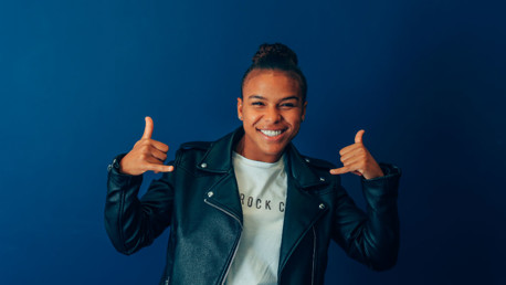 STAR: Nikita Parris, the WSL's all-time leading goalscorer, talks about her life and career.