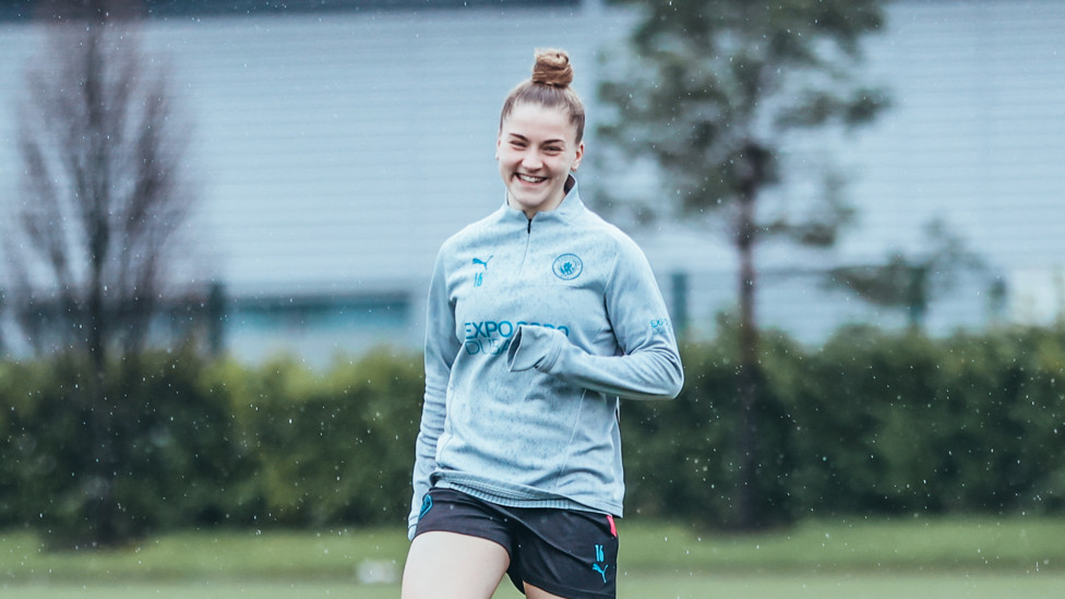WING WONDER : Jess Park - still buzzing from her star performance against Spurs!