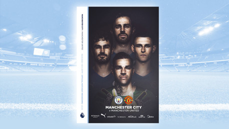 Order your programme for Sunday's Manchester derby