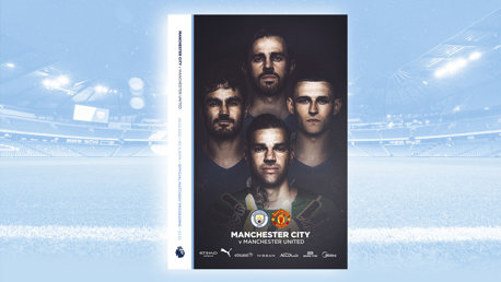 Order your programme for Sunday's Manchester derby