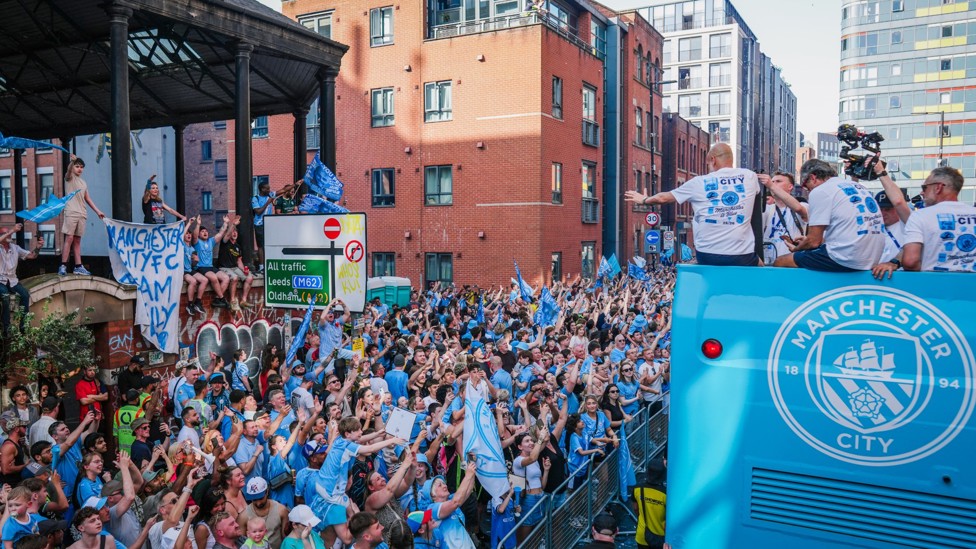 ADORED : Fans clamour to say thank you to Pep