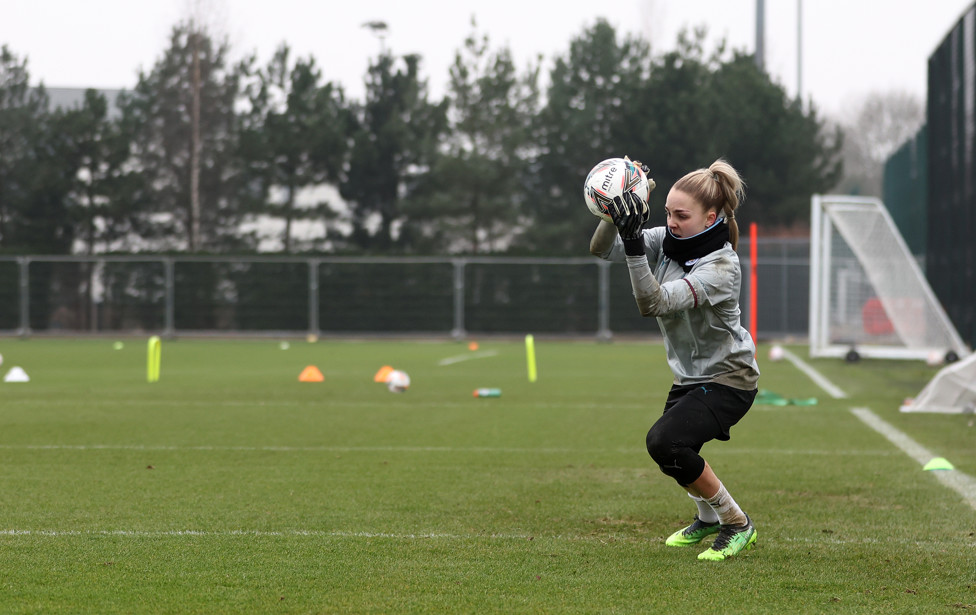 Safe hands by the young Lioness