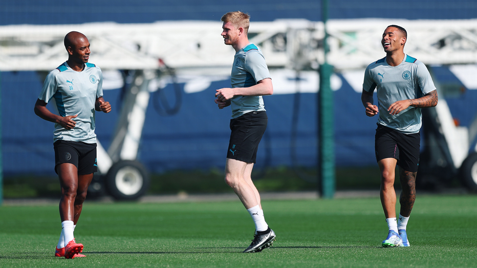 SPECIAL K: Kevin De Bruyne goes through his paces