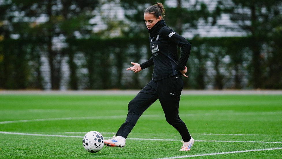 CRUISE CONTROL: Iman Beney eases through the gears.