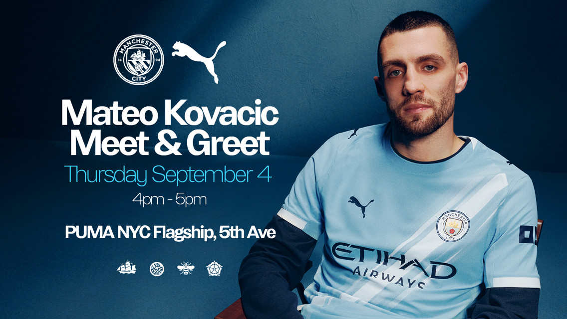 Meet Kovacic at NYC PUMA store event! 