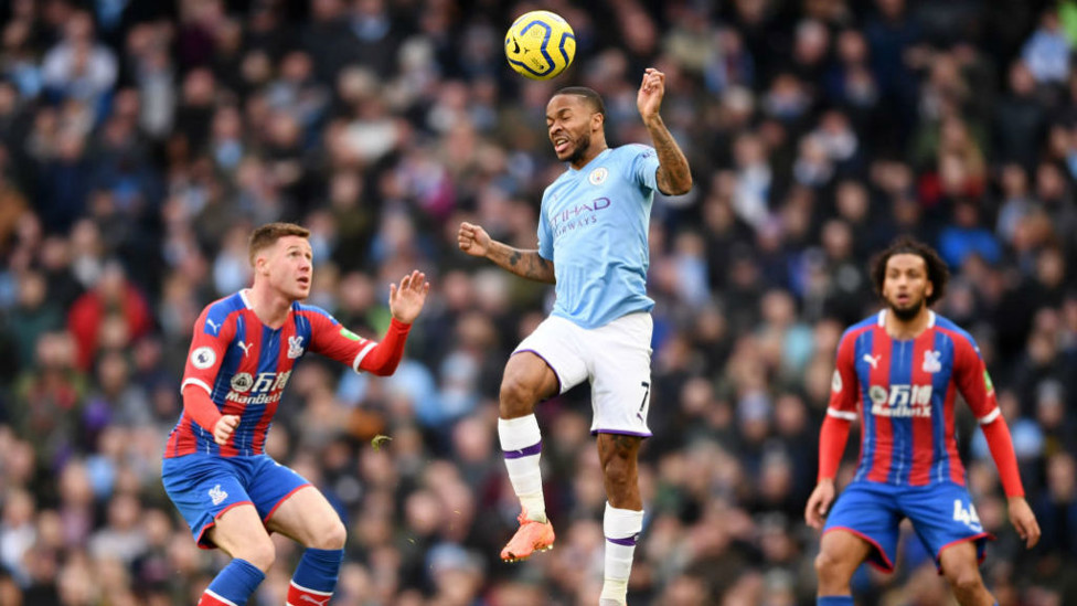 O primeiro tempo viu o City dominar e o Palace defender