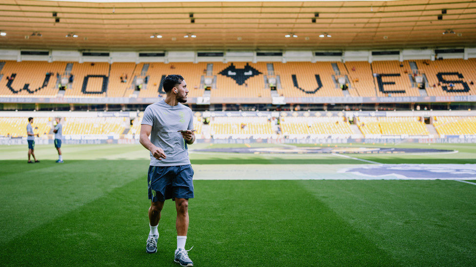 CHECK IT OUT CHERKI : Rayan taking in his surroundings.