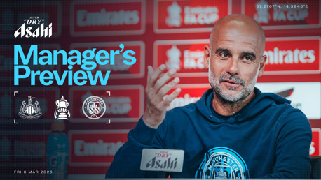 Watch: Pep's Newcastle v City press conference
