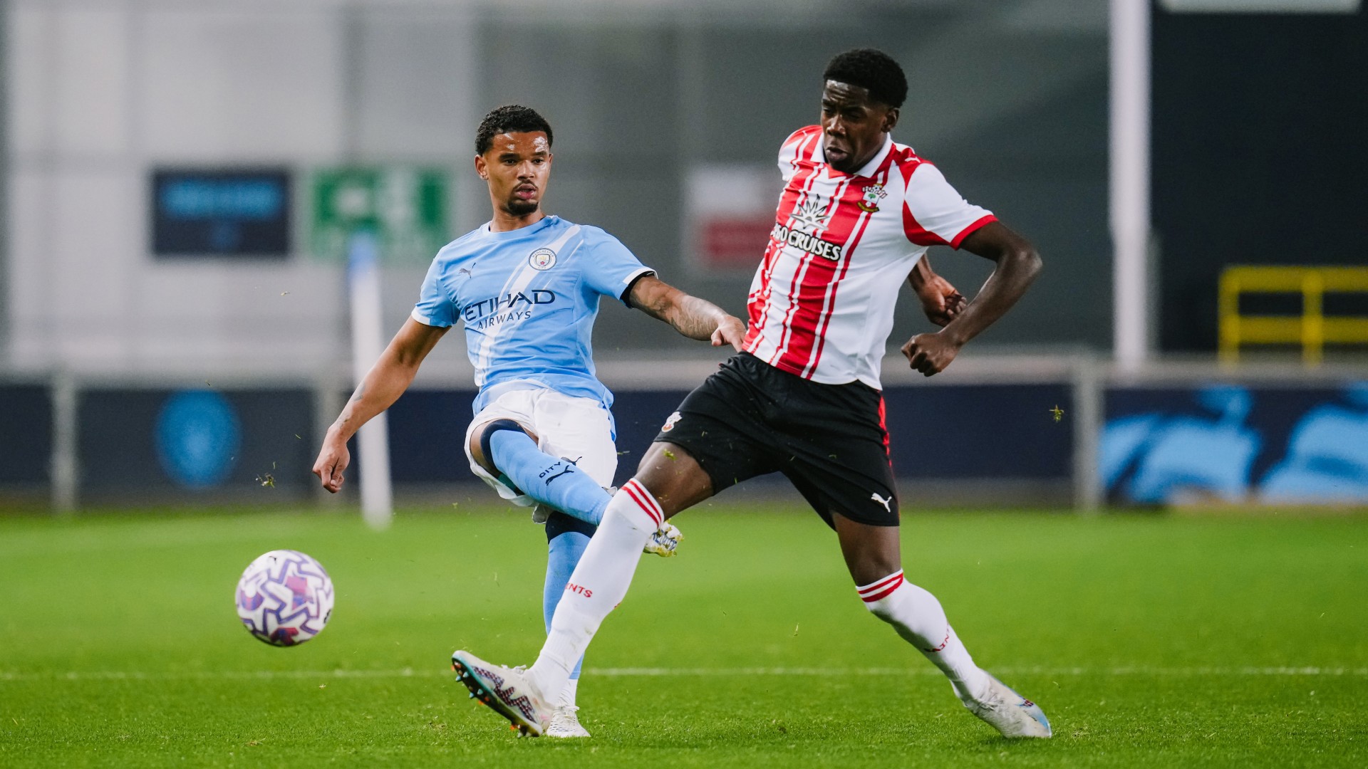 DEFENSIVE DUTIES : Jadel Katongo in action.