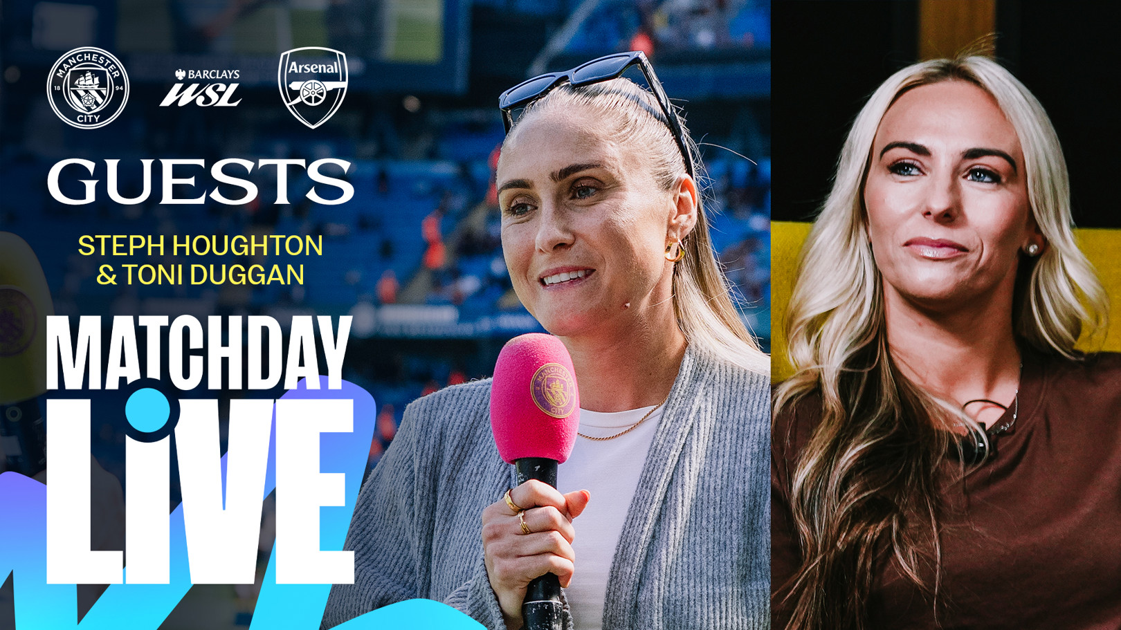 Houghton and Duggan our MDL guests for Arsenal clash