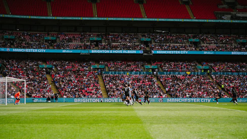 Spot the ball : Seconds before Alex Greenwood doubled our lead