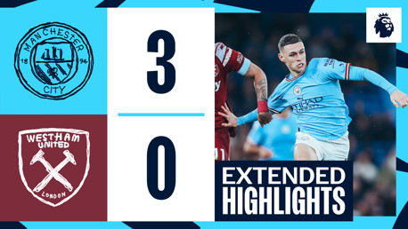 City 3-West Ham 0: resumen amplio