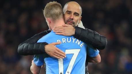 De Bruyne e Guardiola indicados a prêmio da UEFA