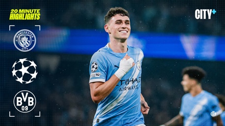 City 4-1 Borussia Dortmund: 20-minute highlights