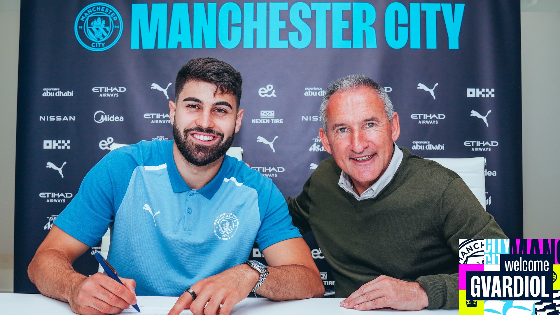 Unique Signature All Member Of Football Club Manchester City T