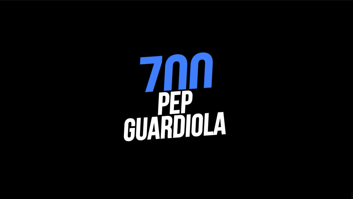 Los 700 partidos Pep Guardiola