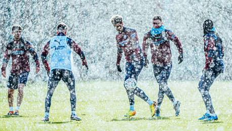 Training: Working in a winter wonderland!