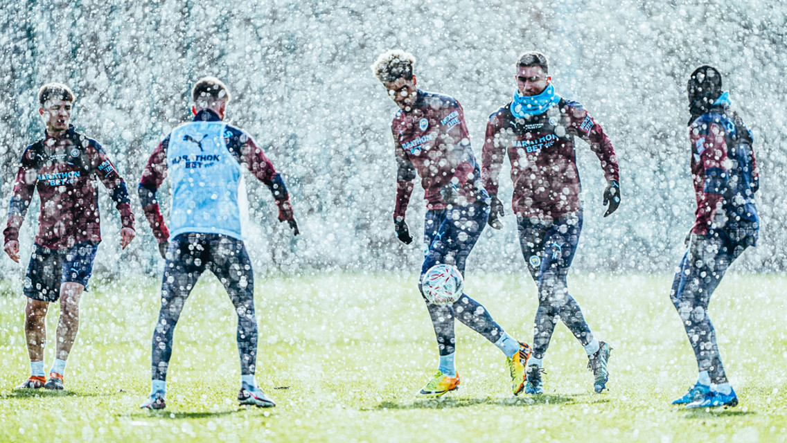 Training: Working in a winter wonderland!