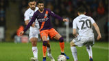 CENTRE POINT: Riyad Mahrez looks to get City on the front-foot