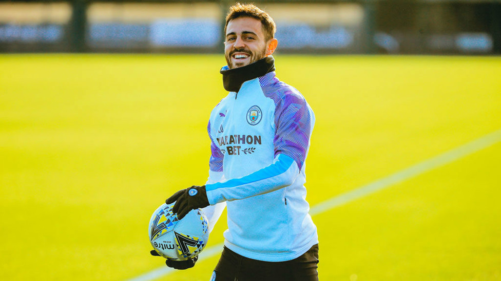 SMILEY SILVA : Bernardo beams at a sunny CFA.