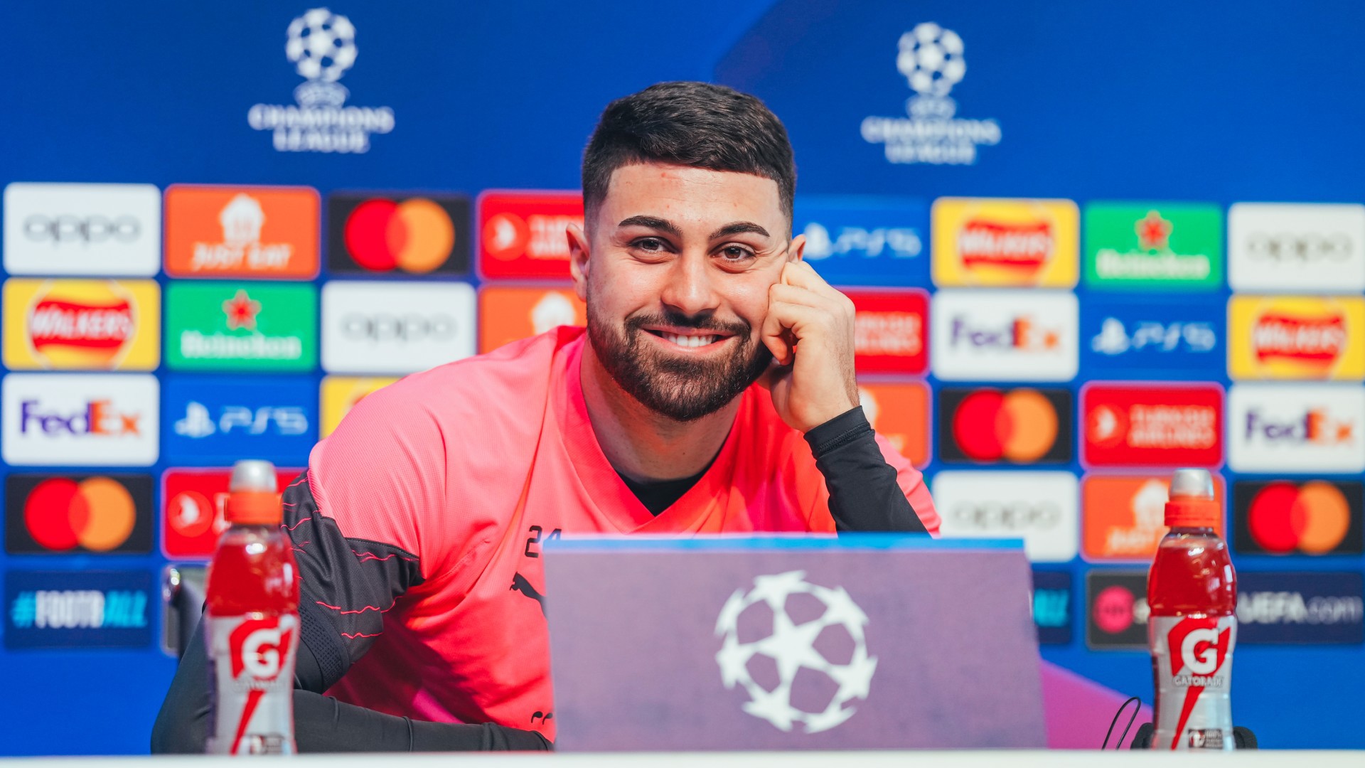 Gvardiol: I much prefer playing alongside Haaland than against him!