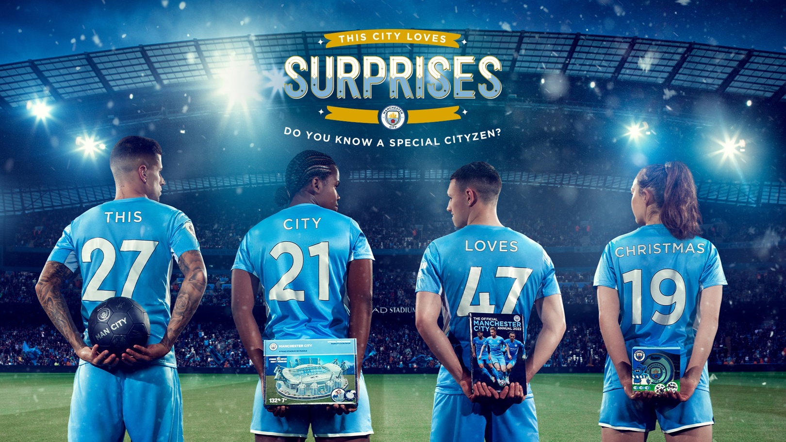 Nominate your fellow City fans for a special Christmas surprise 