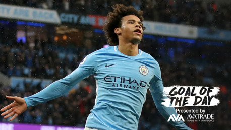 SUPER SANE: A superb goal from Leroy Sane against Burnley in 2017/18...