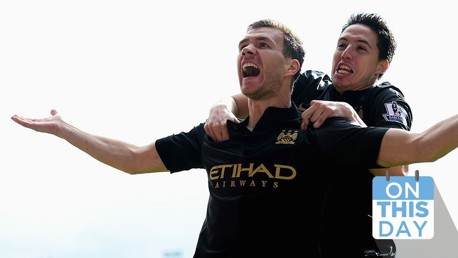 On This Day: Dzeko Bantu Tundukkan Palace Dan Law Pastikan United Terdegradasi