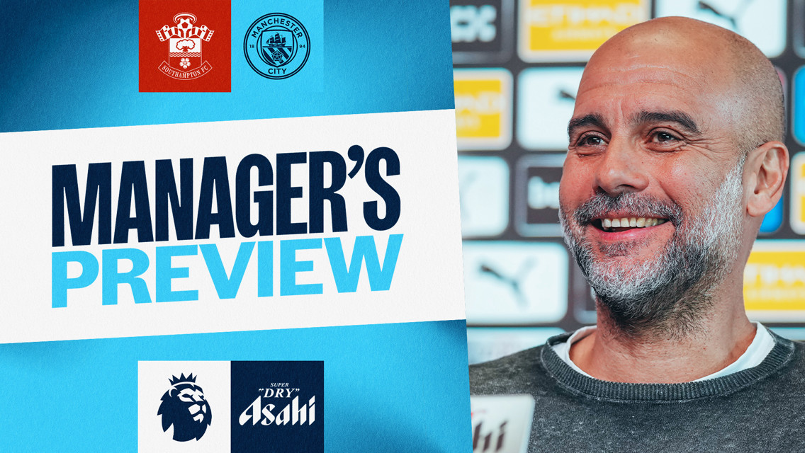 WATCH LIVE: Pep Guardiola’s Southampton v City press conference