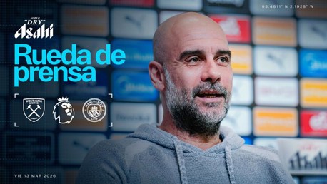 Pep Guardiola: en directo