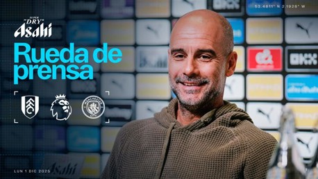 Pep Guardiola: en directo