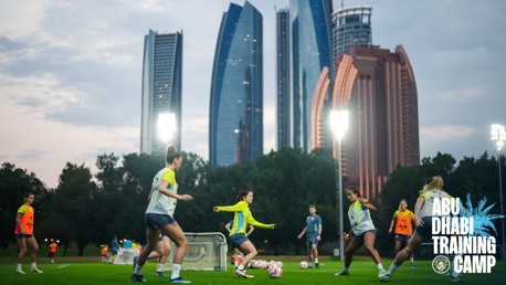 Training: First day in Abu Dhabi