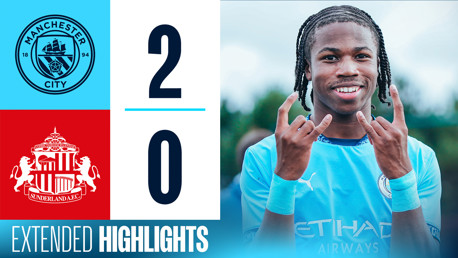 Extended highlights: City U18s 2-0 Sunderland 
