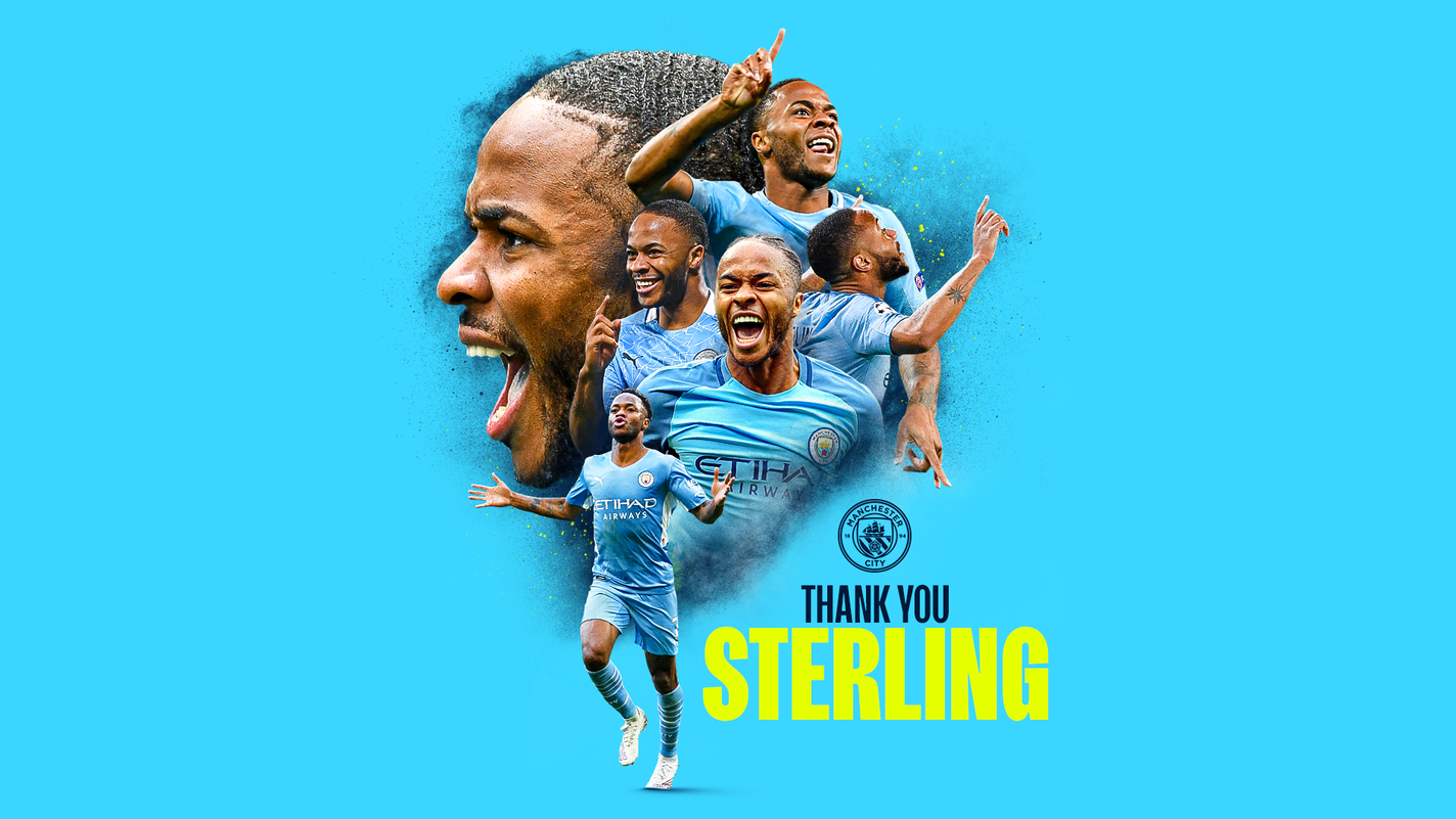 Flocage Officiel Manchester City 2019/2022 Sterling