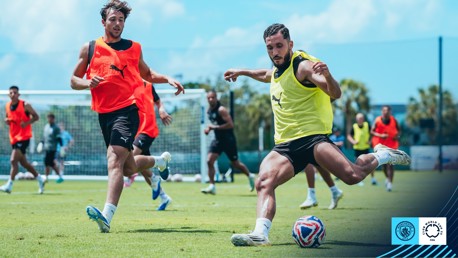 Training: Getting ready in Boca Raton