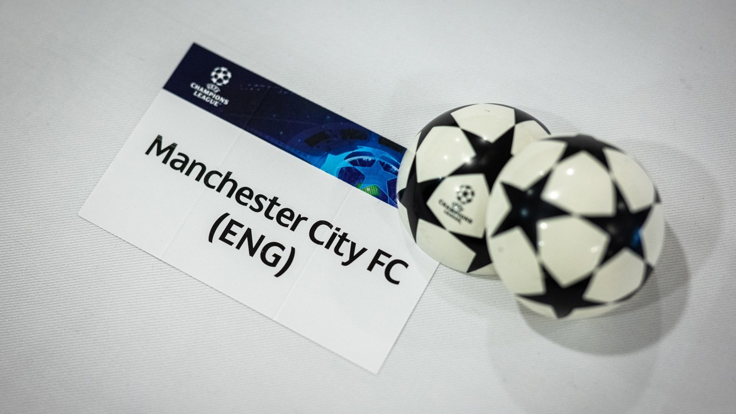 City's UEFA Champions League Group G fixtures confirmed