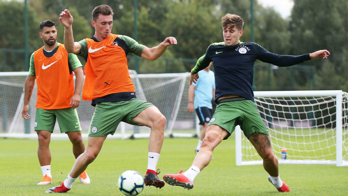 Pep: Fight for places inspires Stones and Laporte 